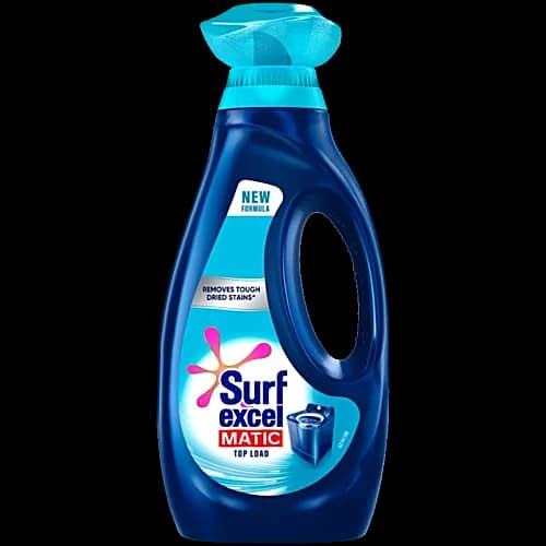 Surf Excel Matic Top Load liquid, 2 x 1 L handle bottles — Store bundle product image